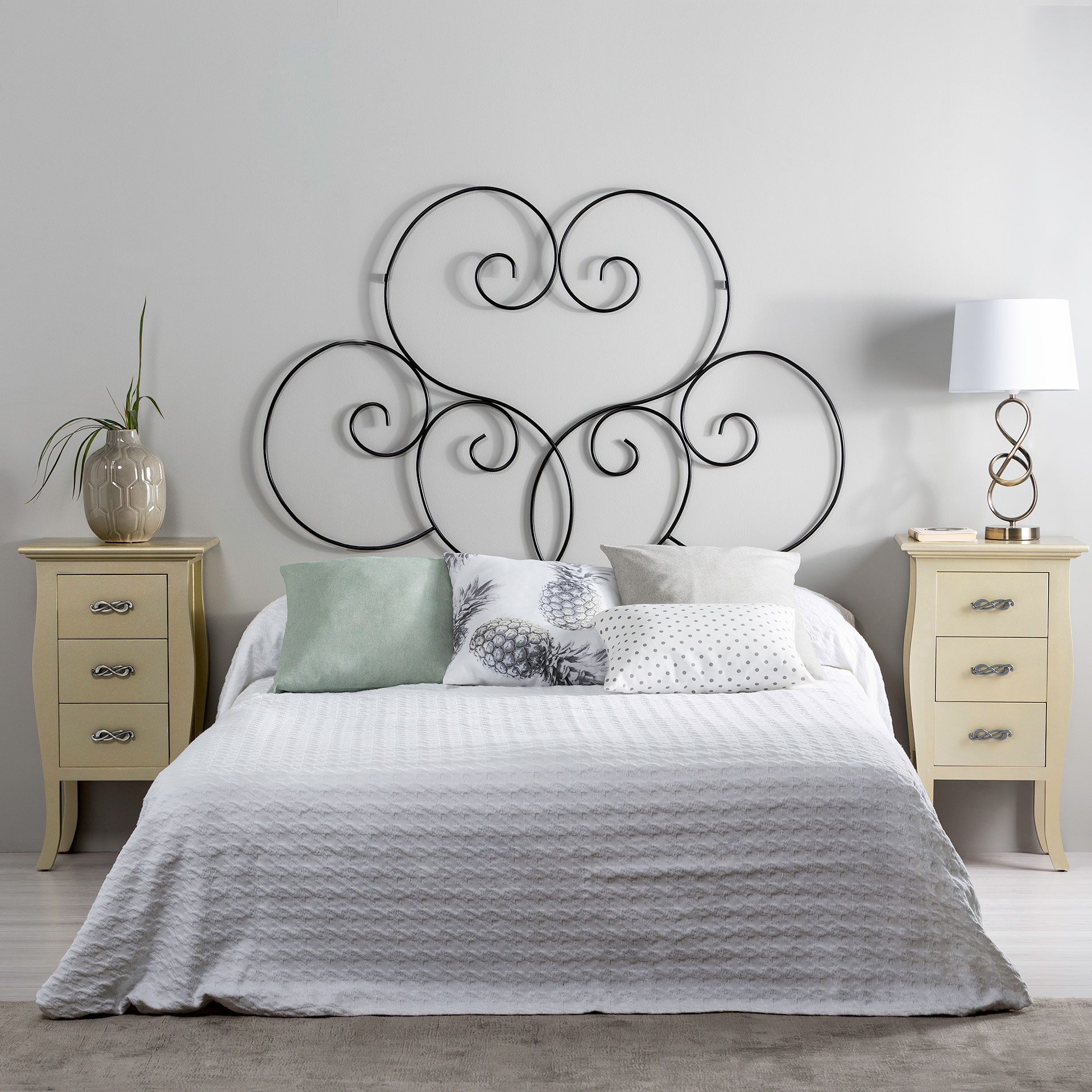 Cabecero forja 135 cm