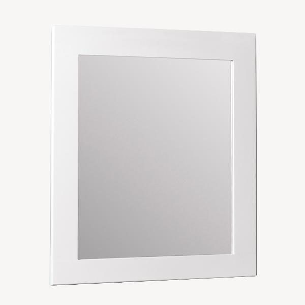 ESPEJO RECTO MADERA LACADO BLANCO 70*80*3 CM