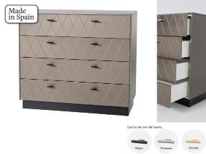 Comoda Diamond 4 C lacado perlado 102*90*42 cm