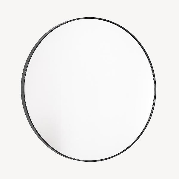 ESPEJOS REDONDOS COLOR NEGRO (80, 100, 120 Y 150 CM DIAMETRO)