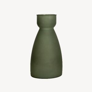 Jarrón Senna plata 44 cm