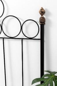 Cabecero forja circulos 90 cm