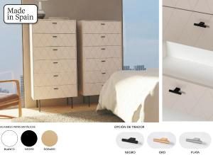 Sinfonier Diamond 6 C lacado visón 62*110*42 cm