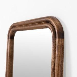 Walnut wood mirror 160*60 cm