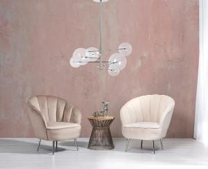 Lámpara Galaxy de 5 bolas. 120*72*72 cm