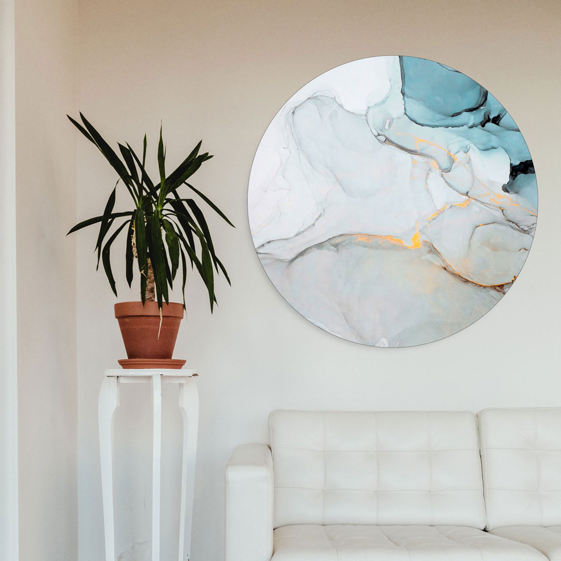 Cuadro redondo metracrilato 43 cm