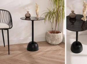 Mesa auxliar metal 60 cm