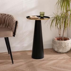 Mesa auxliar metal 71 cm