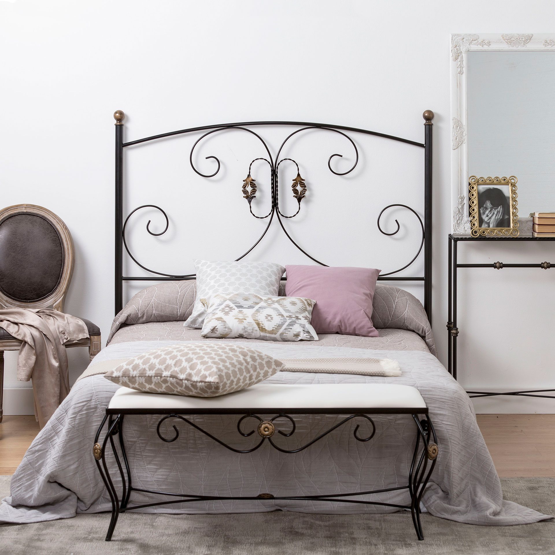 Cabecero forja 90 cm