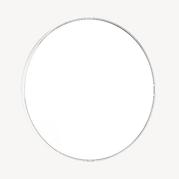 ESPEJO BLANCO CON LUZ LED CON SENSOR TACTIL.