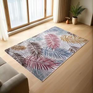 Alfombra hojas colores 130*190 cm